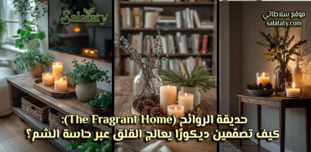 حديقة الروائح (The Fragrant Home): كيف تصمّمين ديكورًا يعالج القلق عبر حاسة الشم؟